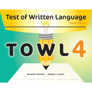 Product-image-Test of Written Language-4 (TOWL-4)