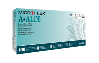 Product-image-Nitrile Gloves with Aloe