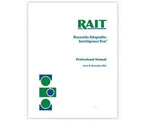 Product-image-Reynolds Adaptable Intelligence Test (RAIT)