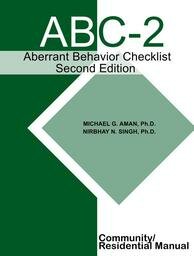 Product-image-Aberrant Behavior Checklist-Second Edition (ABC-2)
