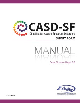 Product-image-Checklist for Autism Spectrum Disorder, Short Form (CASD-SF)
