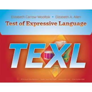 Product-image-Test of Expressive Language (TEXL)
