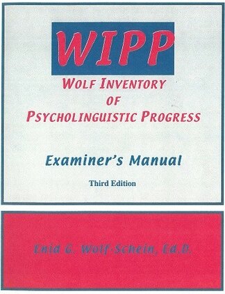 Product-image-Wolf Inventory of Psycholinguistic Progress (WIPP) Treatment Manual
