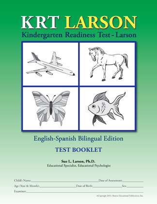 Product-image-Kindergarten Readiness Test-LARSON (KRT) Bilingual English-Spanish