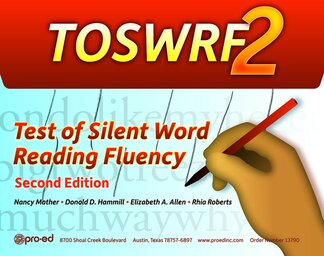 Product-image-TOSWRF-2: Test of Silent Word Reading Fluency–Second Edition