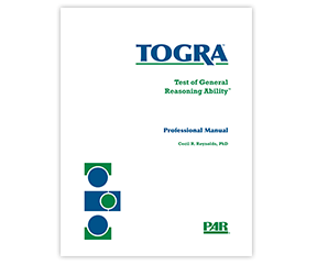 Product-image-Test of General Reasoning Ability (TOGRA)