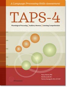 Product-image-Test of Auditory Processing Skills-4th Edition (TAPS-4) Kit 