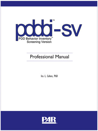 Product-image-PDD Behavior Inventory-Screening Version (PDDBI-SV)